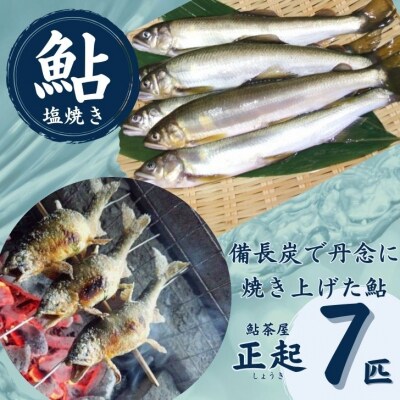 鮎の塩焼7匹　AR1
