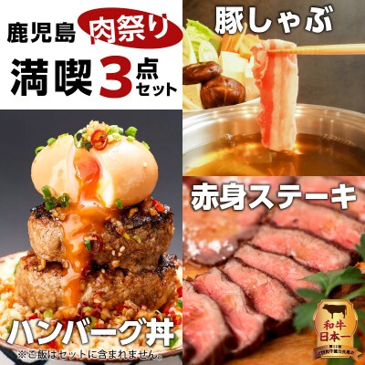 鹿児島肉祭り満喫セット　K008-005