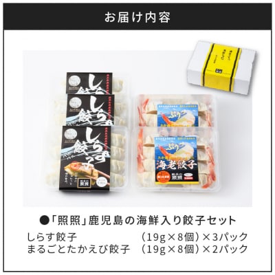 鹿児島の海鮮入り餃子セット　K061-002