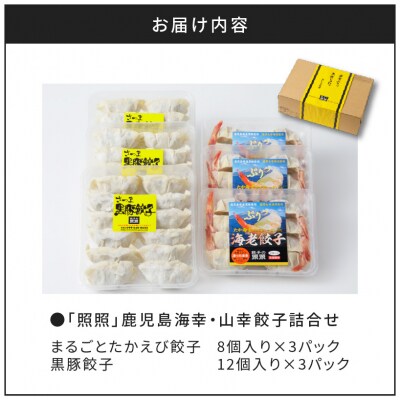 「照照」鹿児島海幸・山幸餃子詰合せ　K061-003