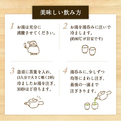 【5営業日以内に発送】知覧茶さえみどり8袋セット　K111-012