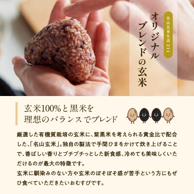 【7営業日以内に発送】選べる!冷凍玄米おむすび 5個入り (2)五色ごま　K182-004_02