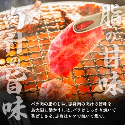 鹿児島黒毛和牛バラカルビ焼肉用　400g入り　K130-010