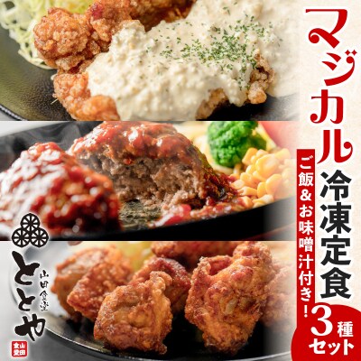 マジカル冷凍定食　3種セット　K258-001