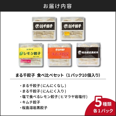 まる千餃子　食べ比べセット　K067-003