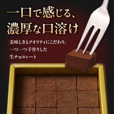 【5営業日以内に発送】生チョコレート 焼酎　K300-004_03