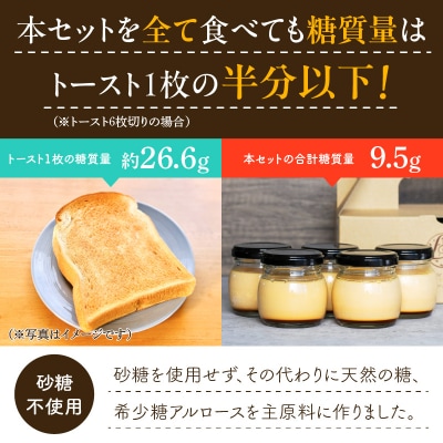 【7営業日以内に発送】希少糖プレミアムバニラプリン5個セット　K145-004