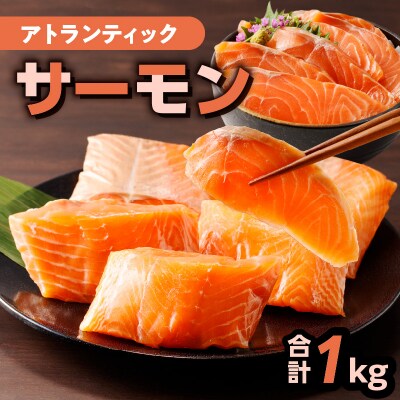アトランティックサーモン 1kg　K008-009