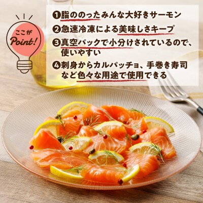 アトランティックサーモン 1kg　K008-009