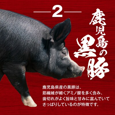 【14営業日以内に発送】 鹿児島県産 黒豚フランクフルト 1kg　K025-002_01