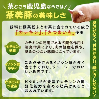 鹿児島県産 黒豚・茶美豚肩ロース味噌漬け 食べ比べセット 130g×4P　K025-011_01