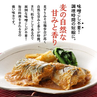 【5営業日以内に発送】ヒシク藤安醸造 麦すりみそ 1kg×3袋　K026-018