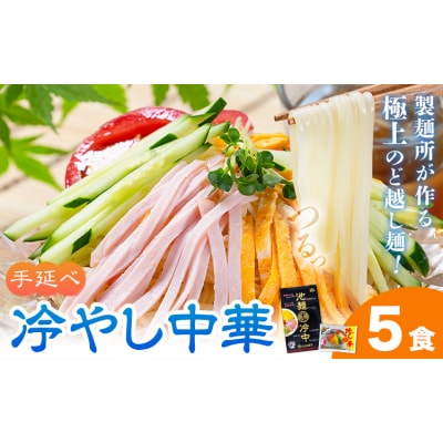冷やし中華 5食セット 池田製麺所《30日以内に出荷予定(土日祝除く)