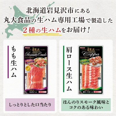 【岩見沢生ハム】 モモ・ロース 10パックセット