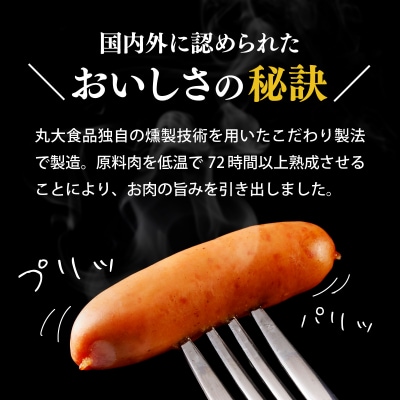 燻製屋熟成あらびきウインナー・ソーセージ・生ハム詰め合わせC【丸大食品】