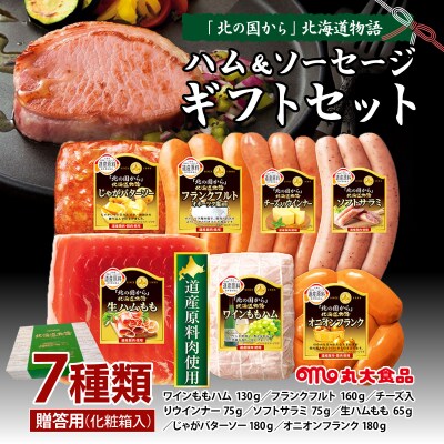 贈答用 ハム・ソーセージギフトセット「北の国から」北海道物語 【KDS-500】