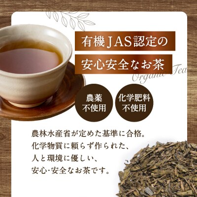 【5営業日以内に発送】有機JASオーガニックほうじ茶80パック　K111-010