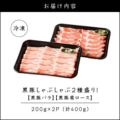 【ご自宅用】黒豚しゃぶしゃぶ2種盛!　K151-005_01
