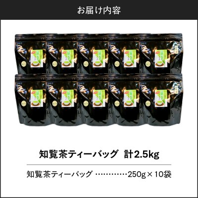 知覧茶ティーバッグ 50個入り (10袋セット)　K346-003_05
