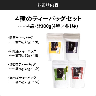 4種のティーバッグセット(4袋セット)　K346-010_01