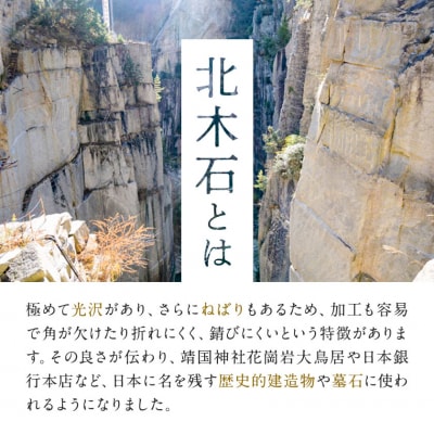 北木石製コースター(丸型・角型)