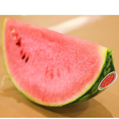 【秋田県横手市産】小玉すいか　あきた夏丸チッチェ　4玉セット