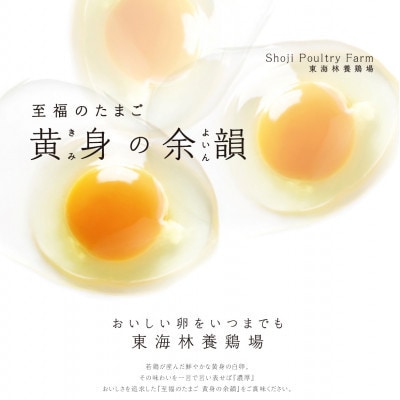 至福のたまご　黄身の余韻 10個×3パック
