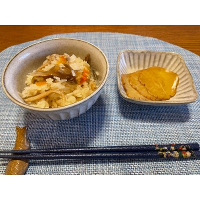 山内いぶりがっこと舞茸入り炊き込みご飯の素　詰め合わせ