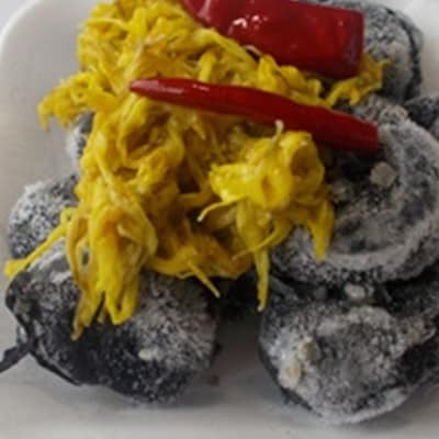 【玄米と麴漬け】(おく漬け)菊入フローズン秋田丸小茄子漬け(冷凍品)180g6パック入り