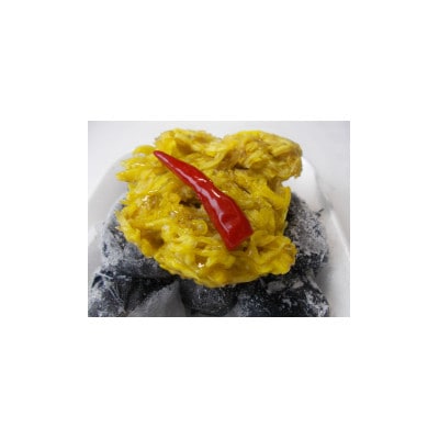 【玄米と麹漬け】(おく漬け)レンジ解凍菊入フローズン秋田丸小茄子漬け(冷凍品)180g6パック入り