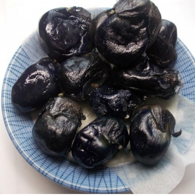 【玄米と麹漬け】(おく漬け)菊入フローズン秋田丸小茄子漬け(冷凍品)180g6パック入り