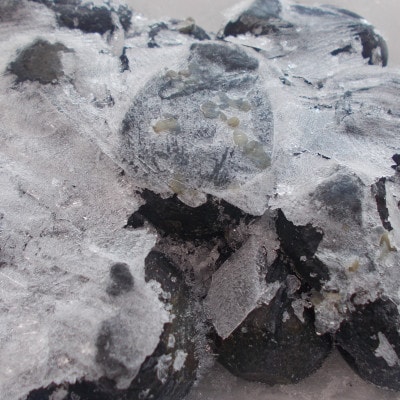 【玄米と麹漬け】(おく漬け)菊入フローズン秋田丸小茄子漬け(冷凍品)180g6パック入り