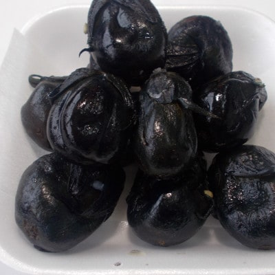 【玄米と麴漬け】(おく漬け)菊入フローズン秋田丸小茄子漬け(冷凍品)180g6パック入り