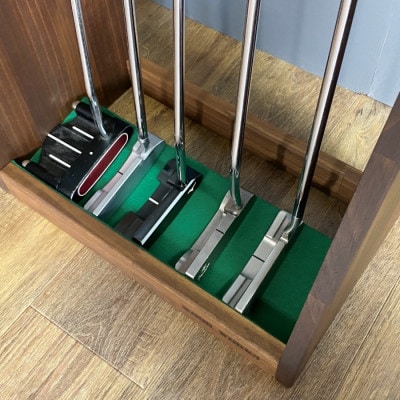 WOOD WORKS ゴルフクラブスタンド パターラック5本用 【本体
