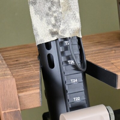 WOOD WORKS ライフルスタンド 1丁掛【本体:ブラウン】