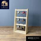 WOOD WORKS リールスタンドAタイプ/Mサイズ【本体カラー:ナチュラル】