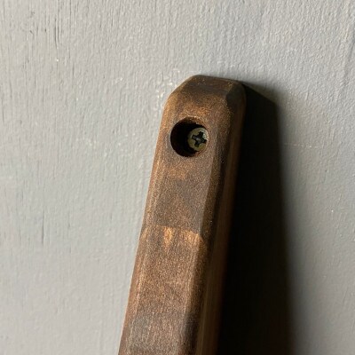 WOOD WORKS ロッドスタンド 壁掛け 3本用【ブラウン】