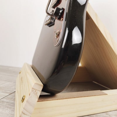 WOODWORKS ギタースタンド 1本掛 エレキギター用 /ナチュラル　ラッカー塗装対応