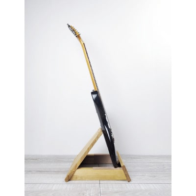 WOODWORKS ギタースタンド 1本掛 エレキギター用 /ライトブラウン　ラッカー塗装対応