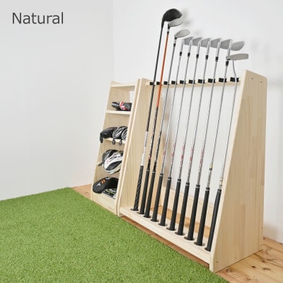 WOODWORKS　ヘッドカバー&マルチラック　【本体カラー:ナチュラル】