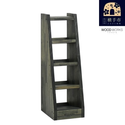 WOOD WORKS マガジン ( 弾倉 ) ラック 4段【本体:ミリタリーグリーン】