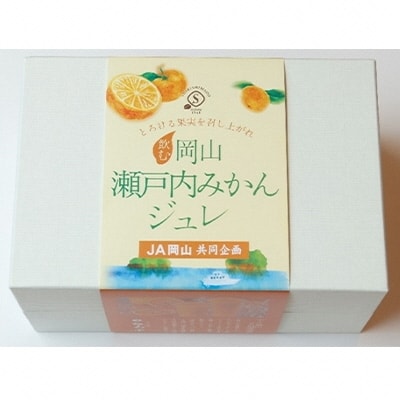 敷島堂 飲む 岡山瀬戸内みかんジュレ 6本入[No.5735-0911]