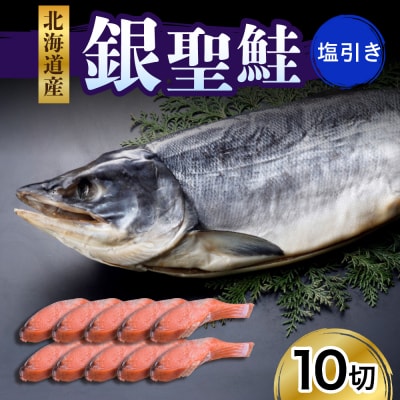 えりも産銀聖鮭塩引き10切セット【er003-020-a】