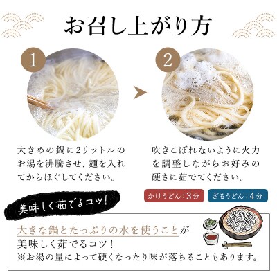 創業明治33年の老舗製麺所が作る「生うどん」30食(5食入り×6袋)