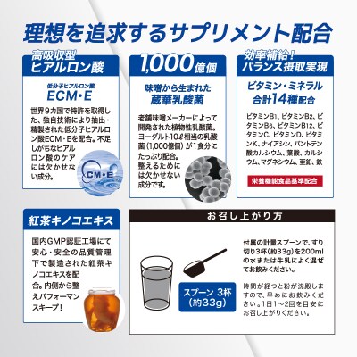 ULMYO サプリメントプロテイン(袋)300g