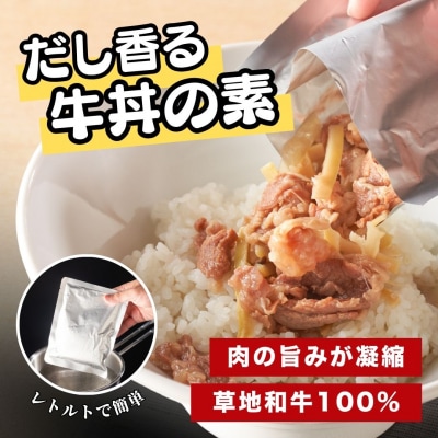 【草地和牛】レトルト牛丼(1人前140g)6個入