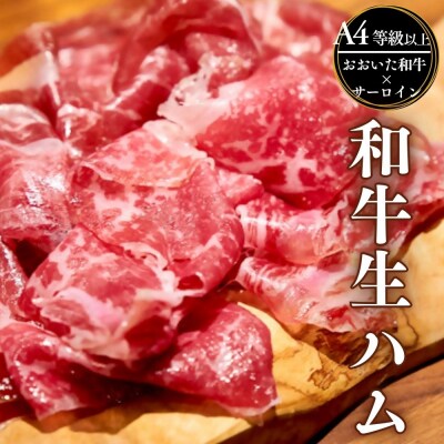 おおいた和牛サーロイン生ハム 50g 国産黒毛和牛 A4・A5等級 牛肉 生ハム