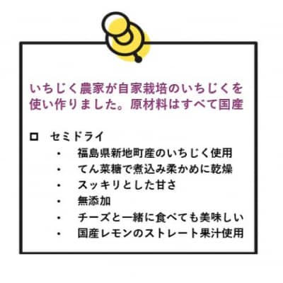 いちじくセミドライフルーツ2袋セット