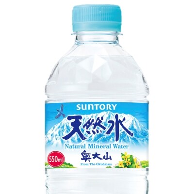【定期便3ヶ月】サントリー天然水(奥大山)550ml 計144本 500+50ミリ PET 0583