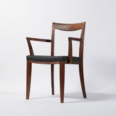 【Ritzwell】CAREZZA ARMCHAIR -LEATHER-[AYG064]